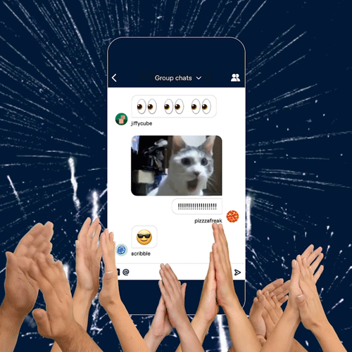 Tumblr group chats feature animation